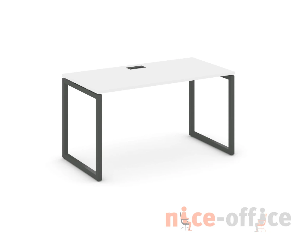 Стол письменный на О-образном каркасе 40 мм 1180x600x750 Стайл Проджект / Style Project