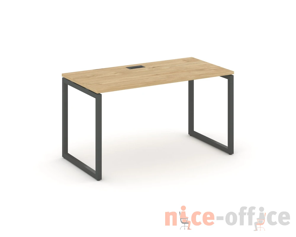 Стол письменный на О-образном каркасе 40 мм 1380x600x750 Стайл Проджект / Style Project