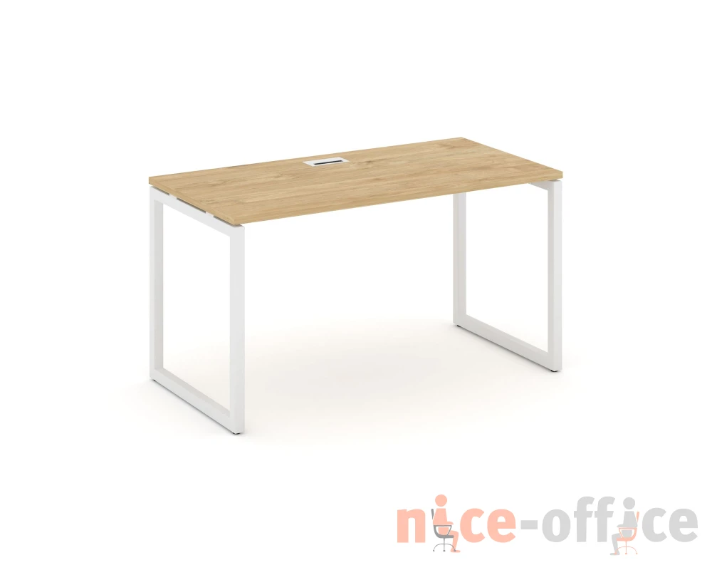 Стол письменный на О-образном каркасе 40 мм 1380x600x750 Стайл Проджект / Style Project