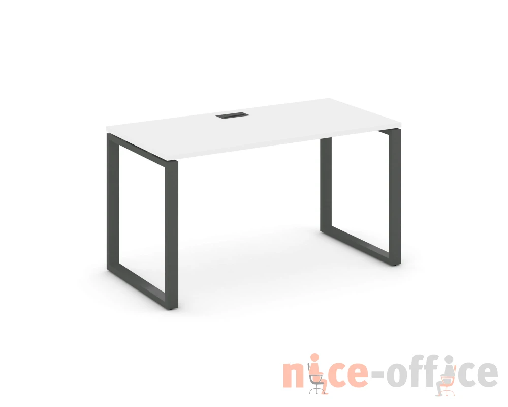 Стол письменный на О-образном каркасе 60 мм 1180x700x750 Стайл Проджект / Style Project