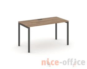 Стол письменный на П-образном каркасе 40 мм 1580x600x750 Стайл Проджект / Style Project images