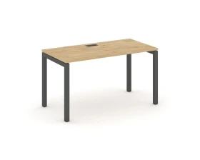 Стол письменный на П-образном каркасе 50 мм 1580x600x750 Стайл Проджект / Style Project images