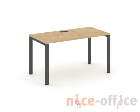 Стол письменный на П-образном каркасе 60 мм 1180x600x750 Стайл Проджект / Style Project images