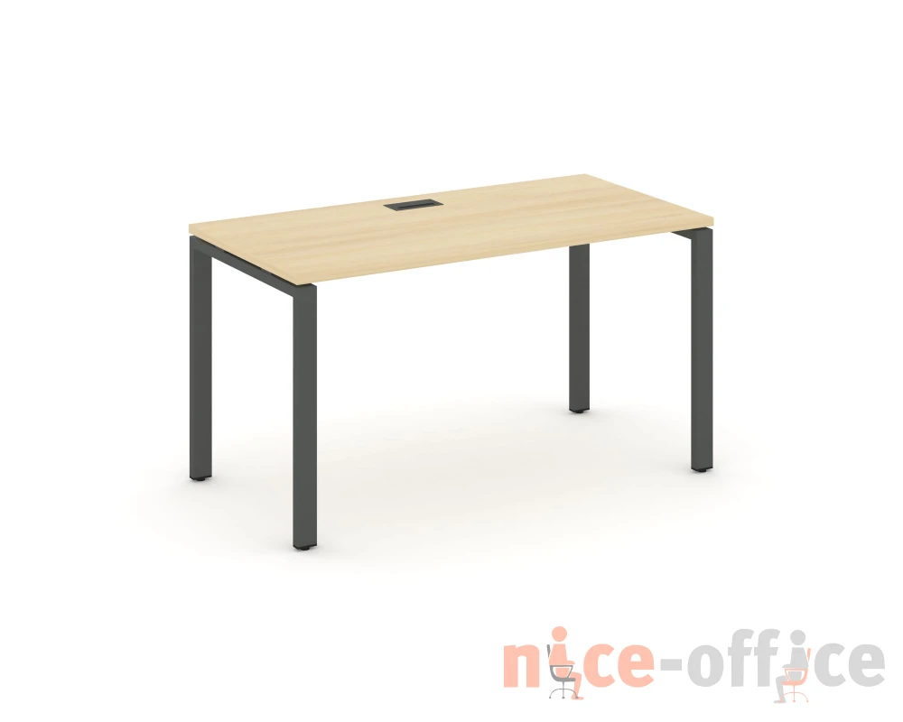 Стол письменный на П-образном каркасе 60 мм 1580x600x750 Стайл Проджект / Style Project