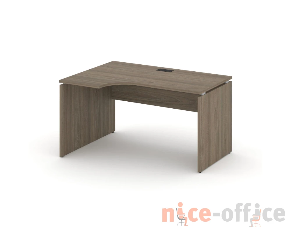 Стол рабочий эргоном. левый 1380x600/980x750 Стайл Проджект / Style Project