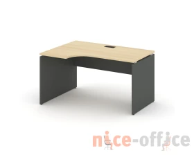 Стол рабочий эргоном. левый 1380x600/980x750 Стайл Проджект / Style Project images