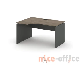 Стол рабочий эргоном. левый 1380x600/980x750 Стайл Проджект / Style Project images