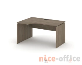 Стол рабочий эргоном. левый 1380x700/980x750 Стайл Проджект / Style Project images