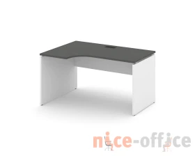 Стол рабочий эргоном. левый 1380x800/980x750 Стайл Проджект / Style Project images