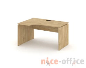 Стол рабочий эргоном. левый 1580x800/980x750 Стайл Проджект / Style Project images