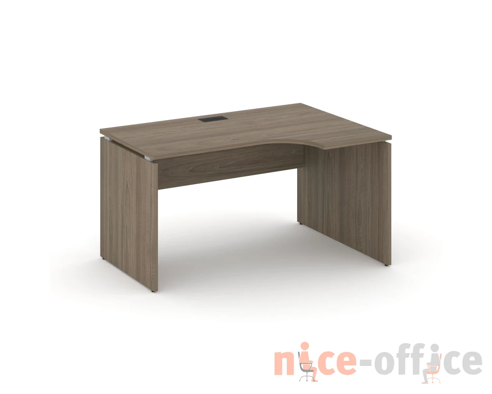 Стол рабочий эргоном. правый 1380x600/980x750 Стайл Проджект / Style Project