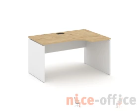 Стол рабочий эргоном. правый 1380x700/980x750 Стайл Проджект / Style Project images