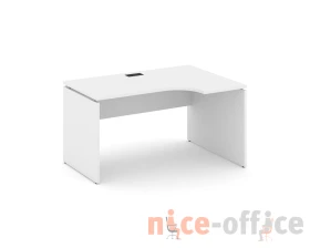 Стол рабочий эргоном. правый 1380x700/980x750 Стайл Проджект / Style Project images