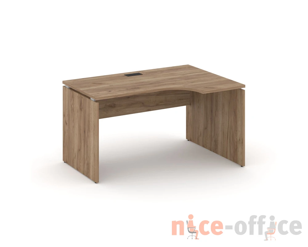 Стол рабочий эргоном. правый 1380x700/980x750 Стайл Проджект / Style Project