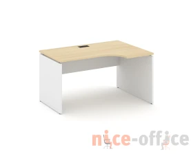 Стол рабочий эргоном. правый 1380x700/980x750 Стайл Проджект / Style Project images