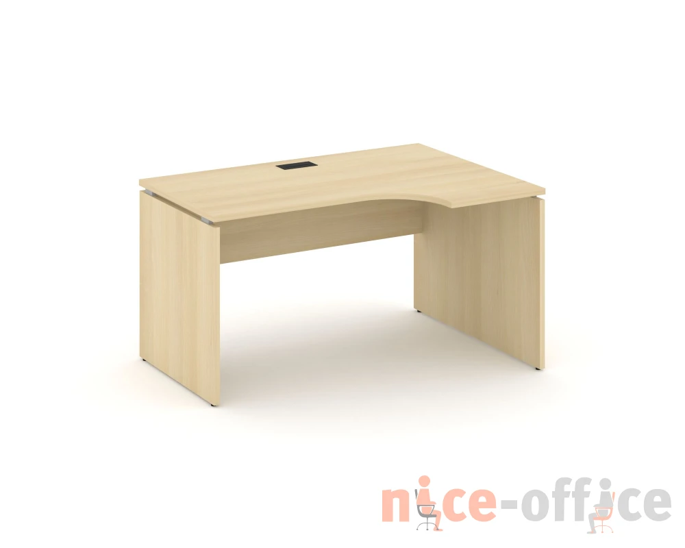 Стол рабочий эргоном. правый 1380x700/980x750 Стайл Проджект / Style Project