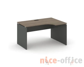 Стол рабочий эргоном. правый 1380x700/980x750 Стайл Проджект / Style Project images