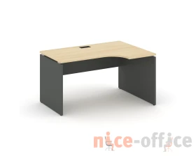 Стол рабочий эргоном. правый 1580x600/980x750 Стайл Проджект / Style Project images