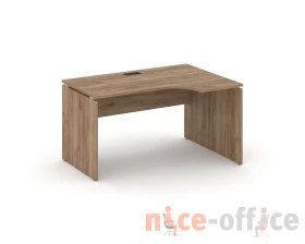 Стол рабочий эргоном. правый 1580x700/980x750 Стайл Проджект / Style Project images
