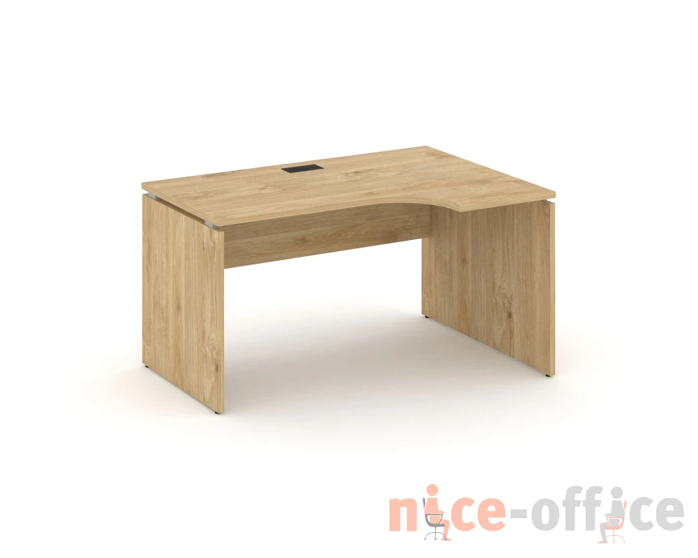 Стол рабочий эргоном. правый 1580x700/980x750 Стайл Проджект / Style Project