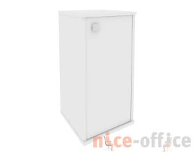 Шкаф низкий узкий 1 низкая дверь ЛДСП правый 412x410x828 Стайл Систем / Style System images