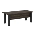 Дуб мали/Металл черный