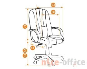 Кресло CH833 images