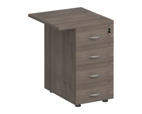 Брифинг-приставка с тумбой 4-ящичной с замком Комфорт images