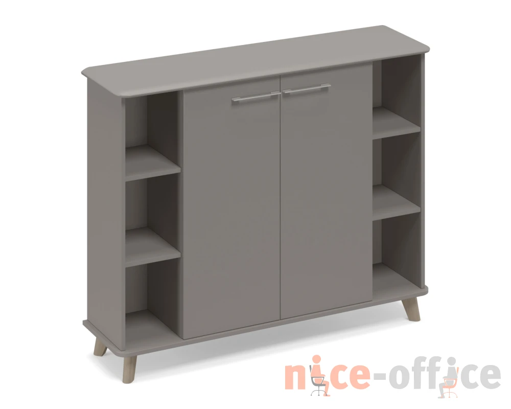 Шкаф средний полузакрытый греденция 150x44x122,4 Time Metal