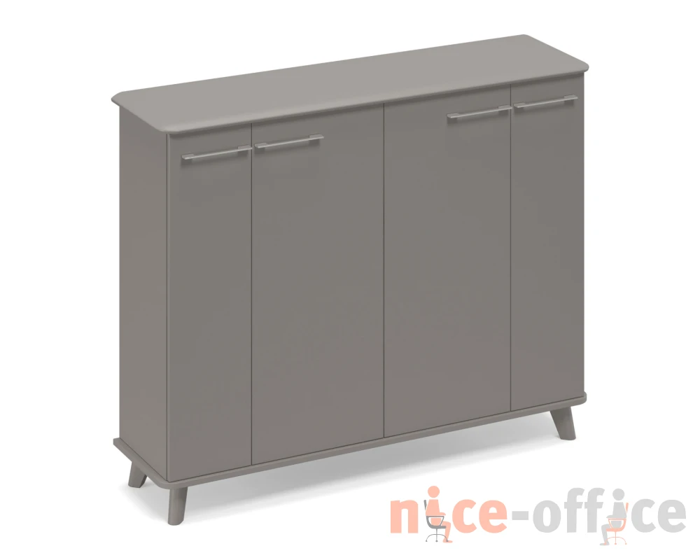 Шкаф средний закрытый греденция 150x44x87,2 Time Metal