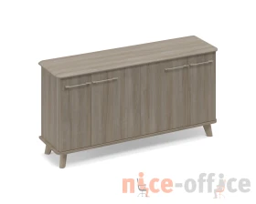 Шкаф низкий закрытый греденция Time Wood images