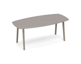 Стол для переговоров овальный WOOD 200x100x75,6 Time Wood images