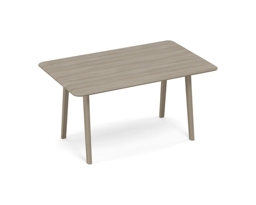 Стол для переговоров прямоугольный WOOD 160x100x75,6 Time Wood