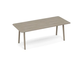 Стол для переговоров прямоугольный WOOD 220x100x75,6 Time Wood images