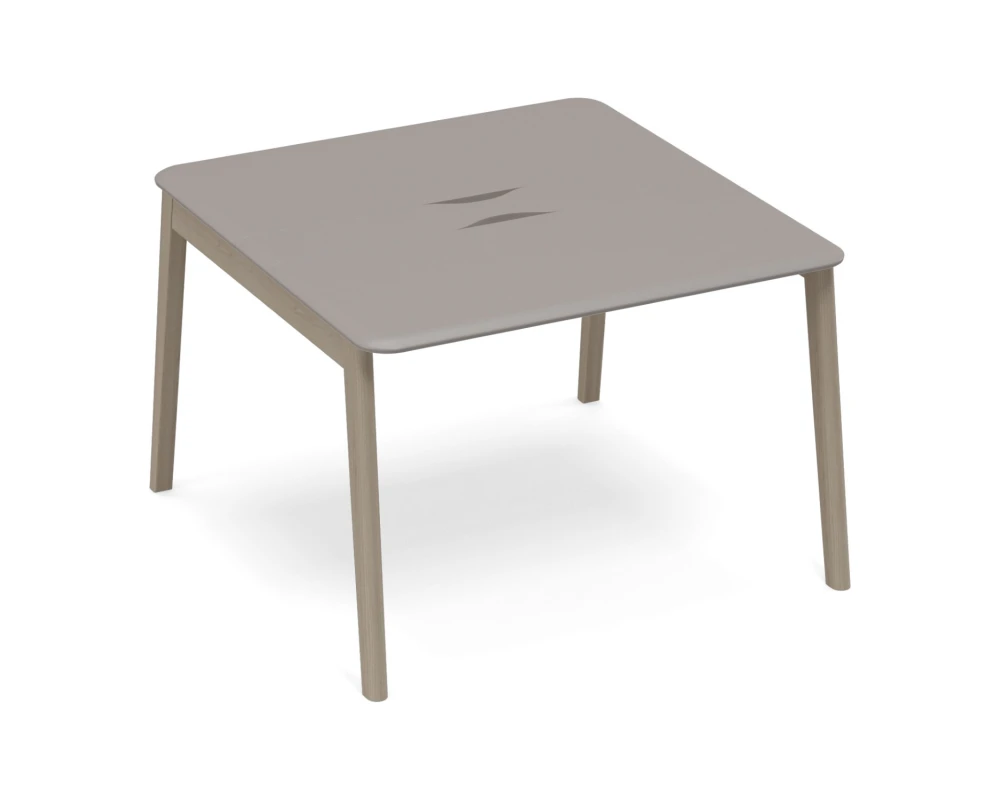 Стол для переговоров с кабель-каналом WOOD 120x124x75 Time Wood