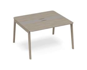 Стол для переговоров с кабель-каналом WOOD 140x124x75 Time Wood images