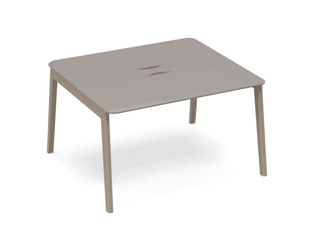 Стол для переговоров с кабель-каналом WOOD 140x124x75 Time Wood