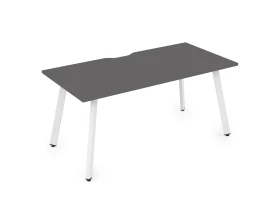 Стол рабочий, прямолинейный, с вырезом (1400x800x750) АРРЕДО / ARREDO images