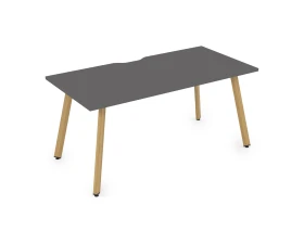 Стол рабочий, прямолинейный, с вырезом (1400x800x750) АРРЕДО / ARREDO images