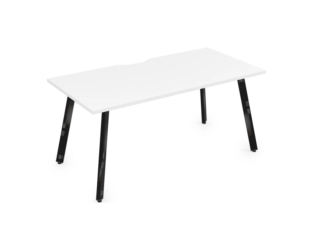 Стол рабочий, прямолинейный, с вырезом (1400x800x750) АРРЕДО / ARREDO