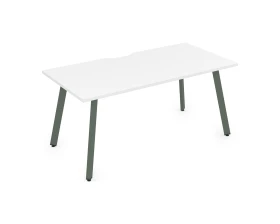 Стол рабочий, прямолинейный, с вырезом (1400x800x750) АРРЕДО / ARREDO images