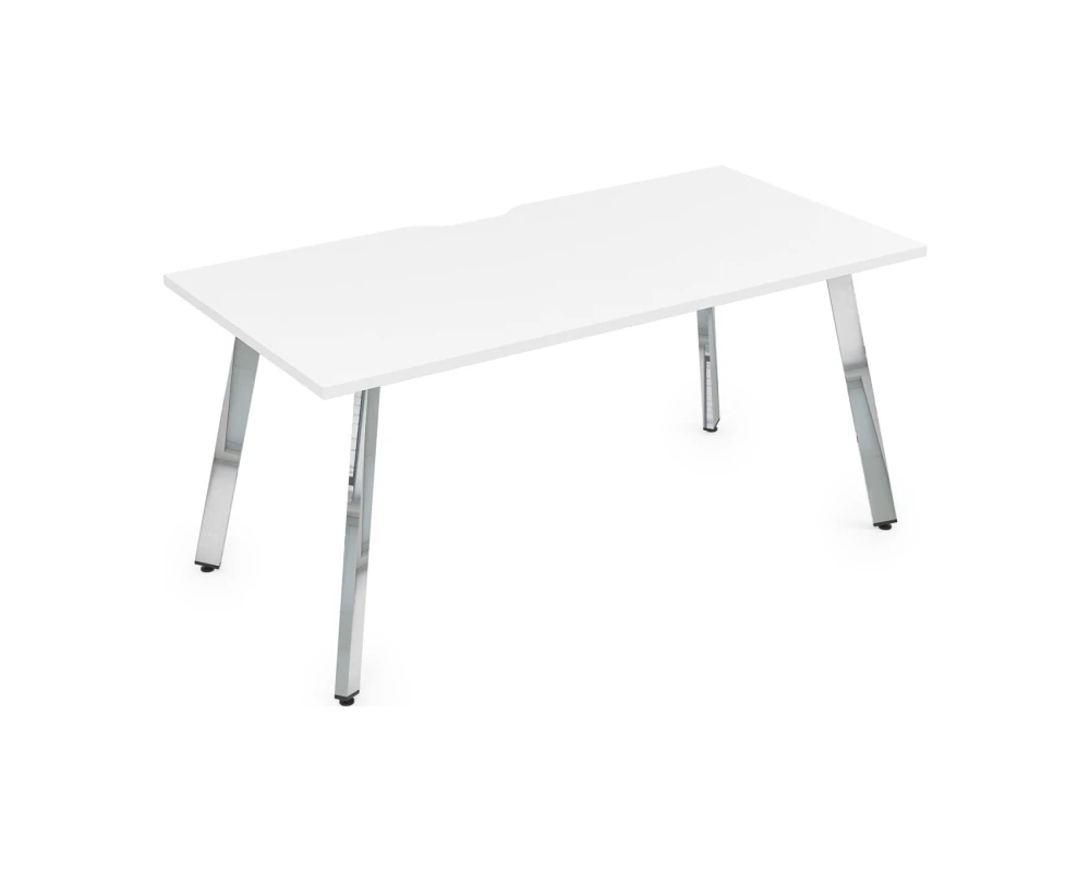 Стол рабочий, прямолинейный, с вырезом (1400x800x750) АРРЕДО / ARREDO