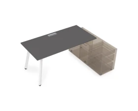 Стол с тумбой опорной (1400x700x750) АРРЕДО / ARREDO images