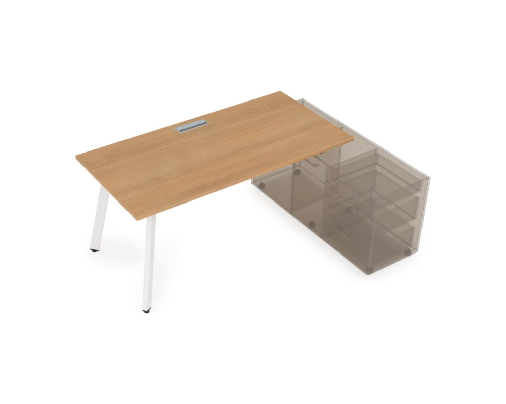 Стол с тумбой опорной (1400x700x750) АРРЕДО / ARREDO