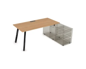 Стол с тумбой опорной (1400x700x750) АРРЕДО / ARREDO images