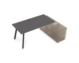 Стол с тумбой опорной (1400x800x750) АРРЕДО / ARREDO images