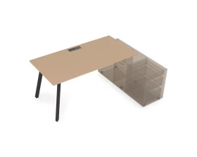 Стол с тумбой опорной (1400x800x750) АРРЕДО / ARREDO images