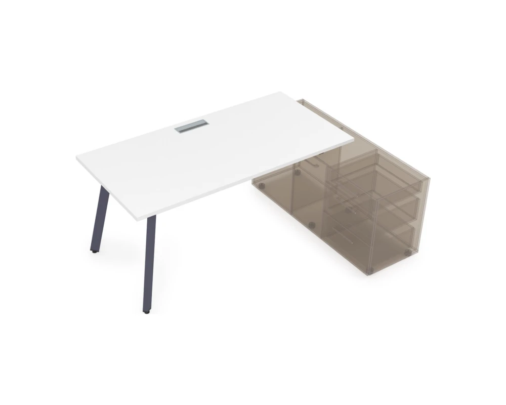 Стол с тумбой опорной (1400x800x750) АРРЕДО / ARREDO