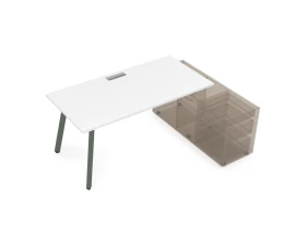 Стол с тумбой опорной (1400x800x750) АРРЕДО / ARREDO images