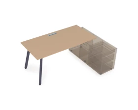 Стол с тумбой опорной (1600x700x750) АРРЕДО / ARREDO images